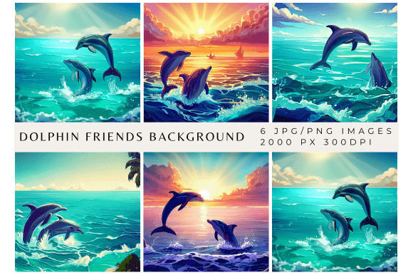 Download Dolphin Friends Background Images - Images Collection